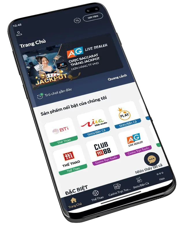 Biểu tượng cá cược trực tiếp, thể hiện tính năng cược theo thời gian thực tại MCW19 Nổ Hũ